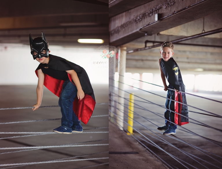 Boca Raton child portrait session Superhero batman photo shoot