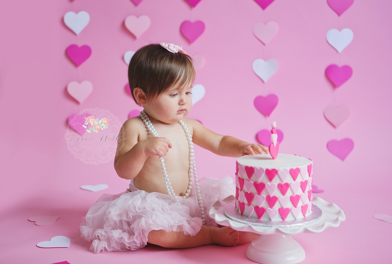 Boca Raton baby photographer cake smash