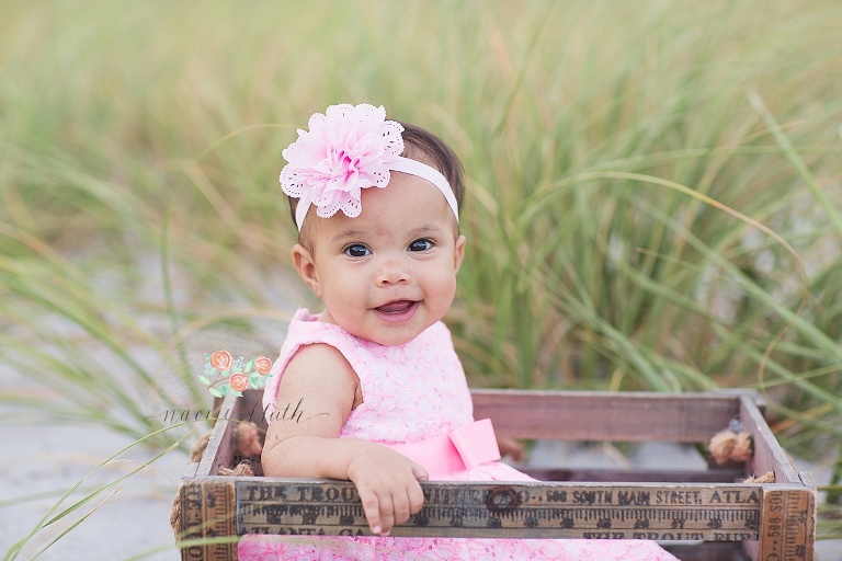 beach baby photographer portraits Coral Springs