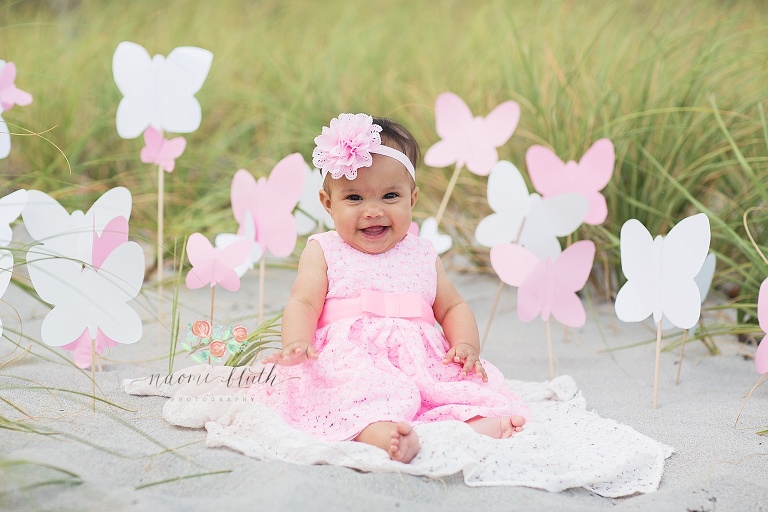 beach baby photographer portraits Coral Springs