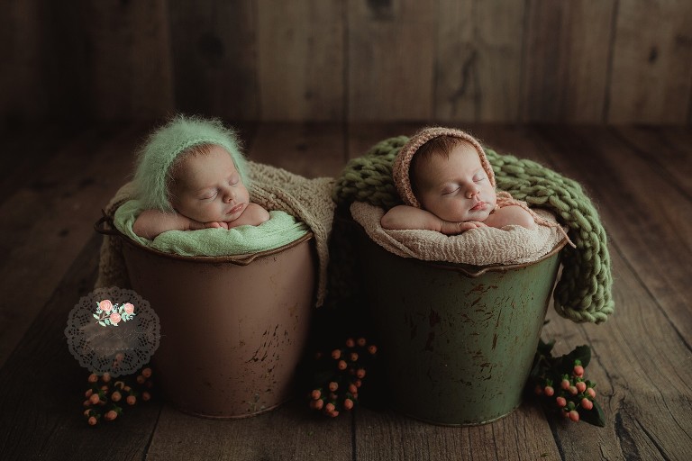 Boca Raton twin newborn photography