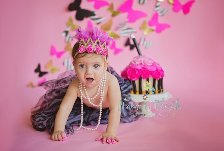Palm beach gardens cake smash Boca Raton baby photographer
