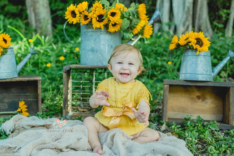 Delray Beach baby photo shoot