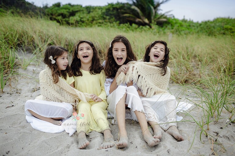 Beach family photo shoot in Boca Raton