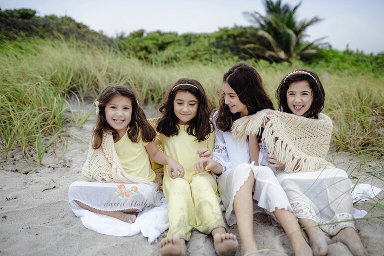 Boca Raton beach family photo shoot