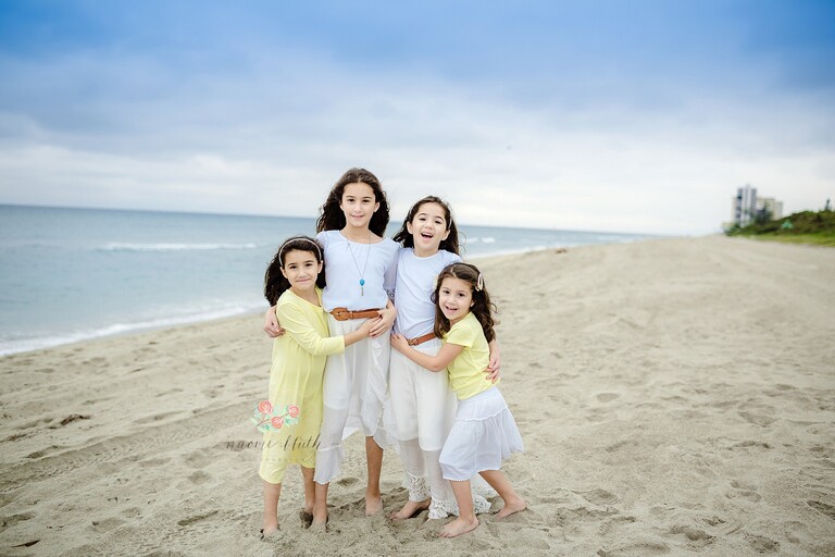 Boca Raton beach family photo shoot