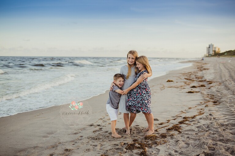 Boca Raton family photo shoot