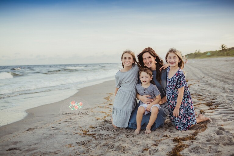 Boca Raton family photo shoot