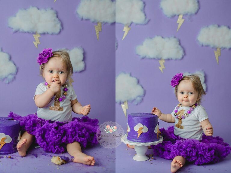 first birthday photo shoot