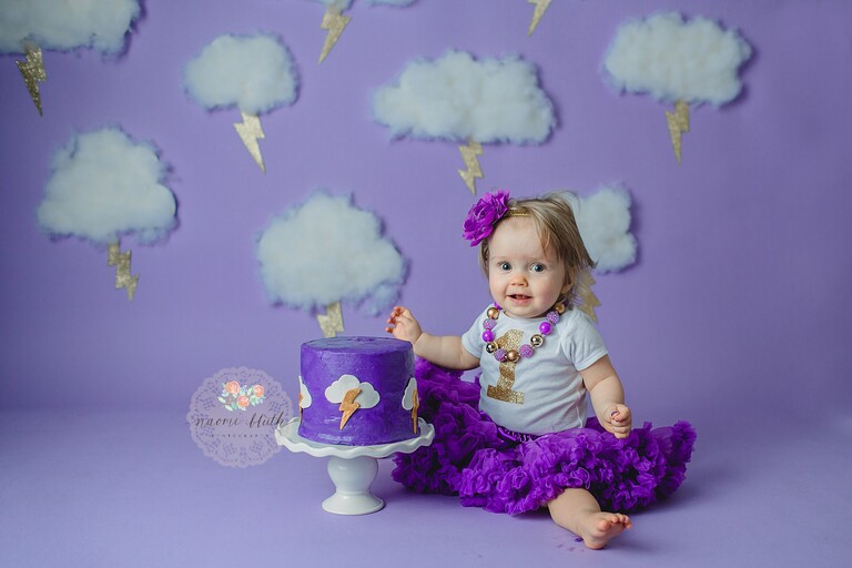 first birthday photo shoot