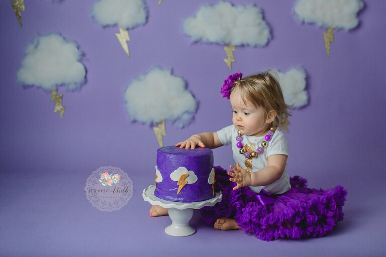 first birthday photo shoot