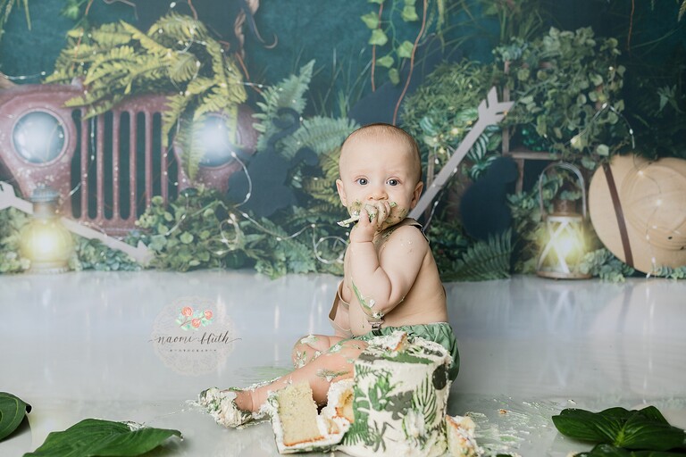 boca raton cake smash