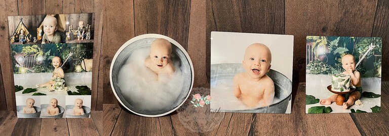 boca raton cake smash photo shoot