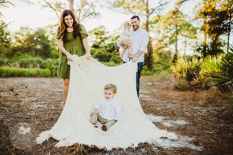 fun family photoshoot in boca