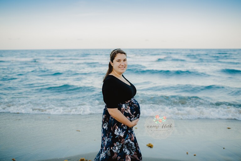 delray beach maternity photoshoot