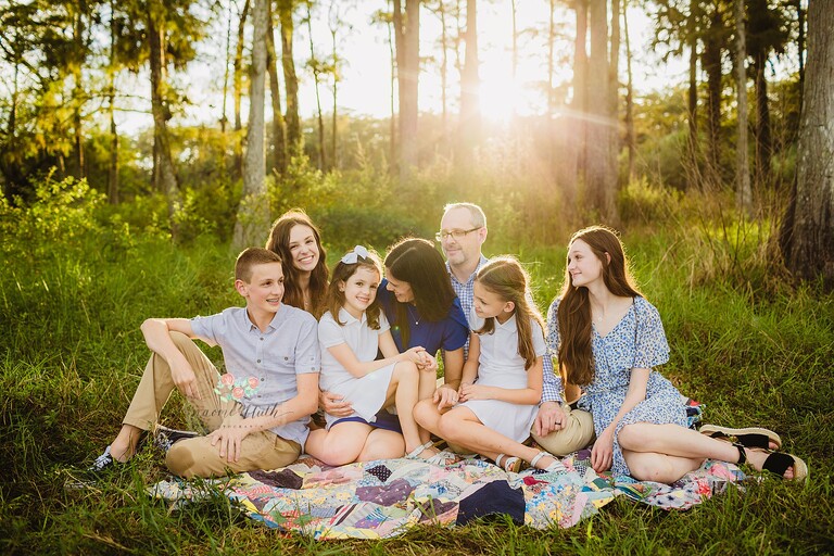 photo session with kids parkland