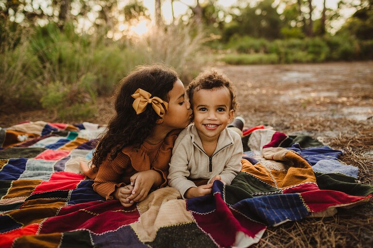 surviving family photoshoot