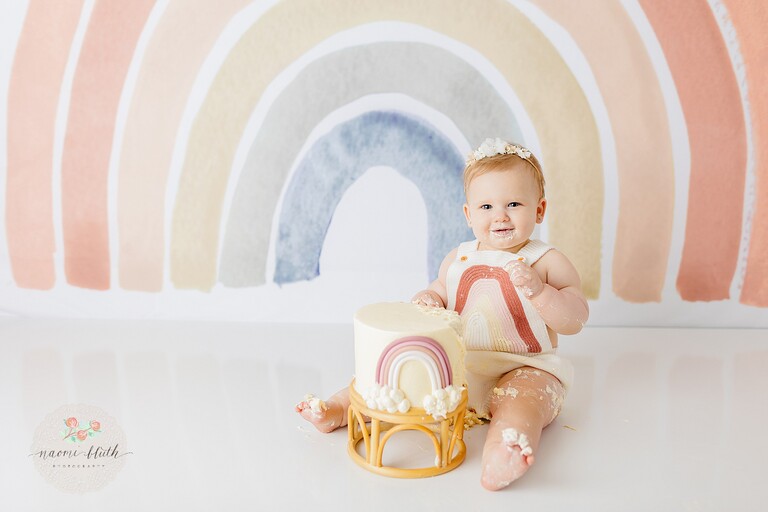 cake smash photographer in Boca Raton