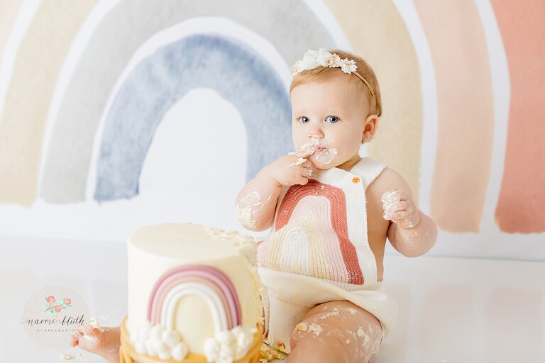 cake smash photoshoot boca 