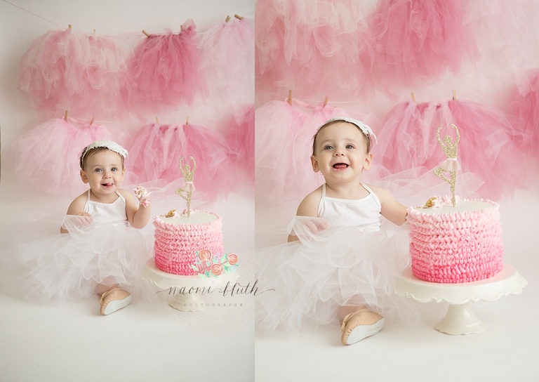 ballet cake smash