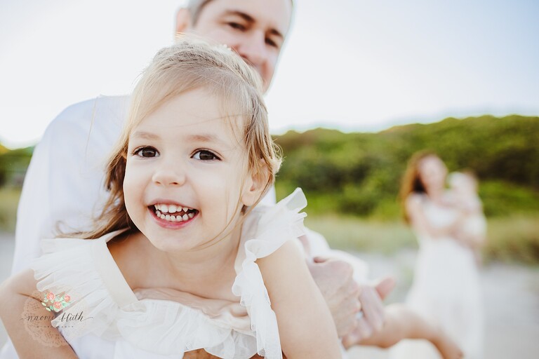 family photo shoot at the beach in Delray Beach