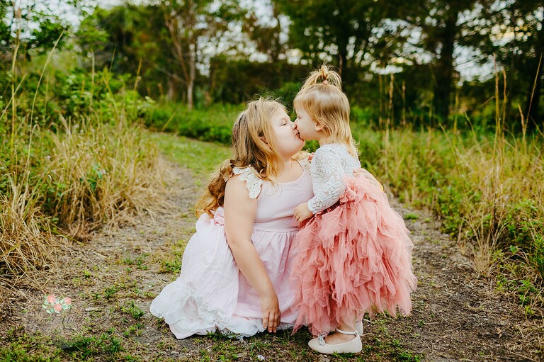 holiday family photos in parkland