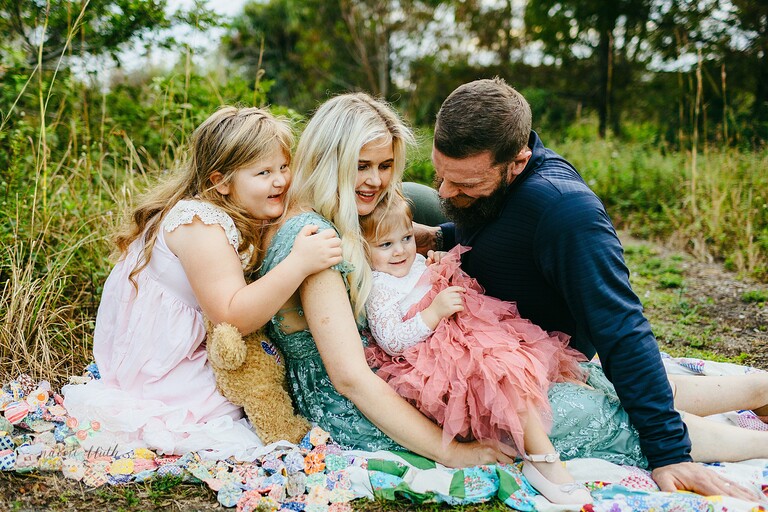 coral springs family holiday photoshoot