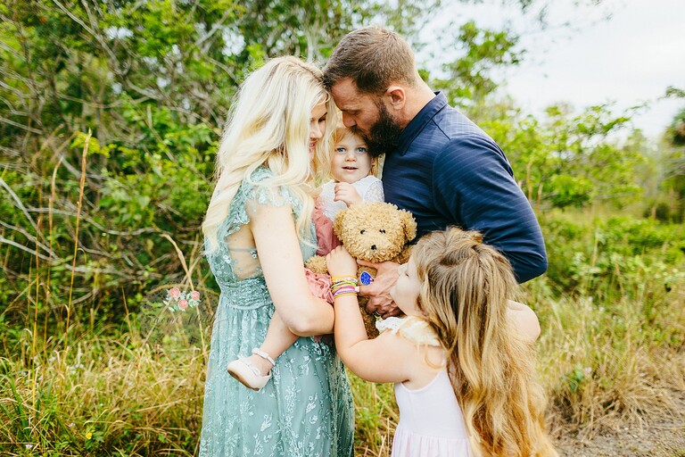 delray beach holiday family photos