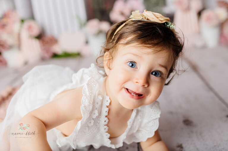 one year old birthday photos in Boca