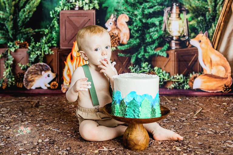 Coral Springs Cake Smash photographer
