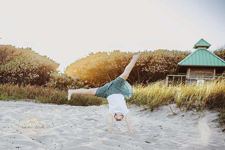 Lighthouse Point beach photo shoot