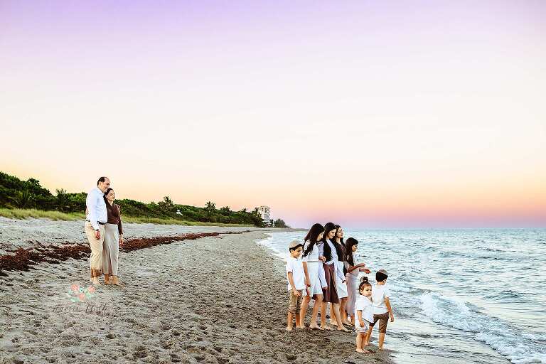golden hour family photos Boca Raton